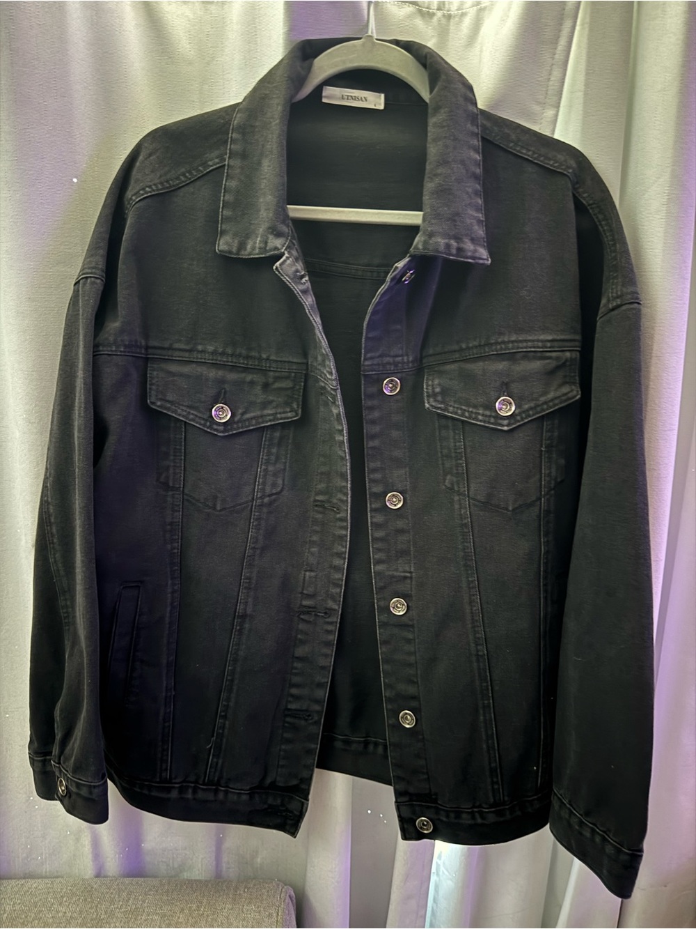 Women’s Black Denim Jacket - Classic Trucker